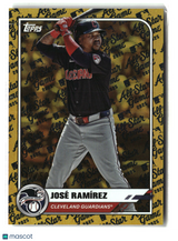 Jose Ramirez 2025 Topps All-Star Game Gold Foil #71 47/50
