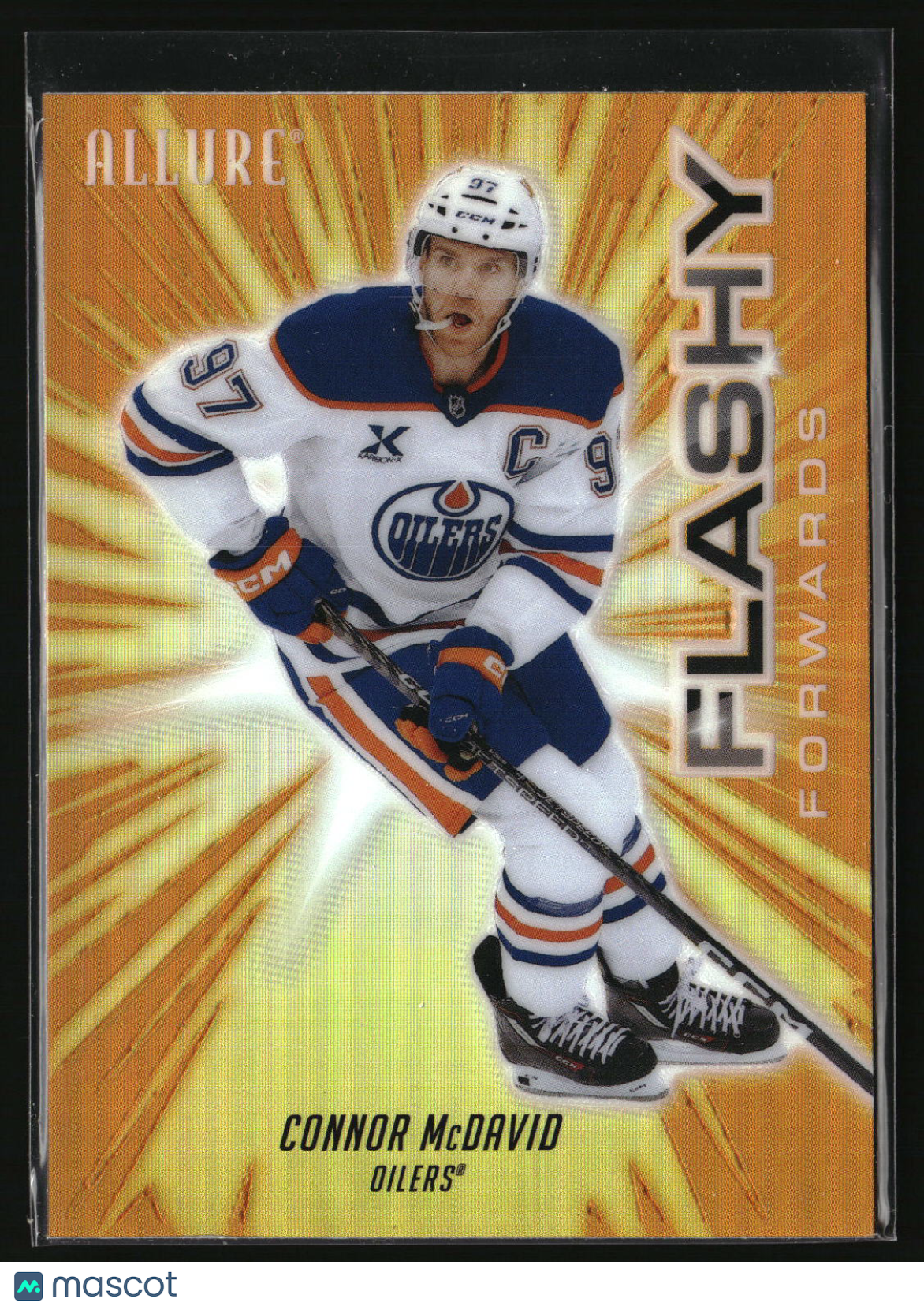 Connor McDavid 2025-26 Upper Deck Allure Flashy Forwards Orange #FF-6