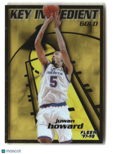 Juwan Howard 1997-98 Fleer Key Ingredient Gold #4