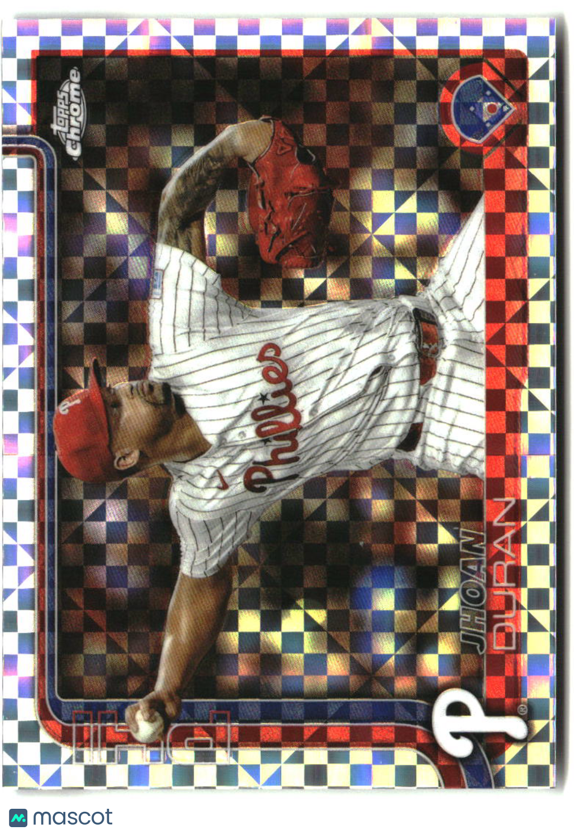 Jhoan Duran 2025 Topps Chrome Update X-Fractors #USC120