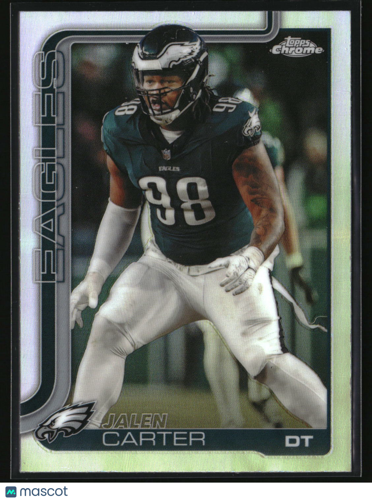 Jalen Carter 2025 Topps Chrome - Topps Refractor #250