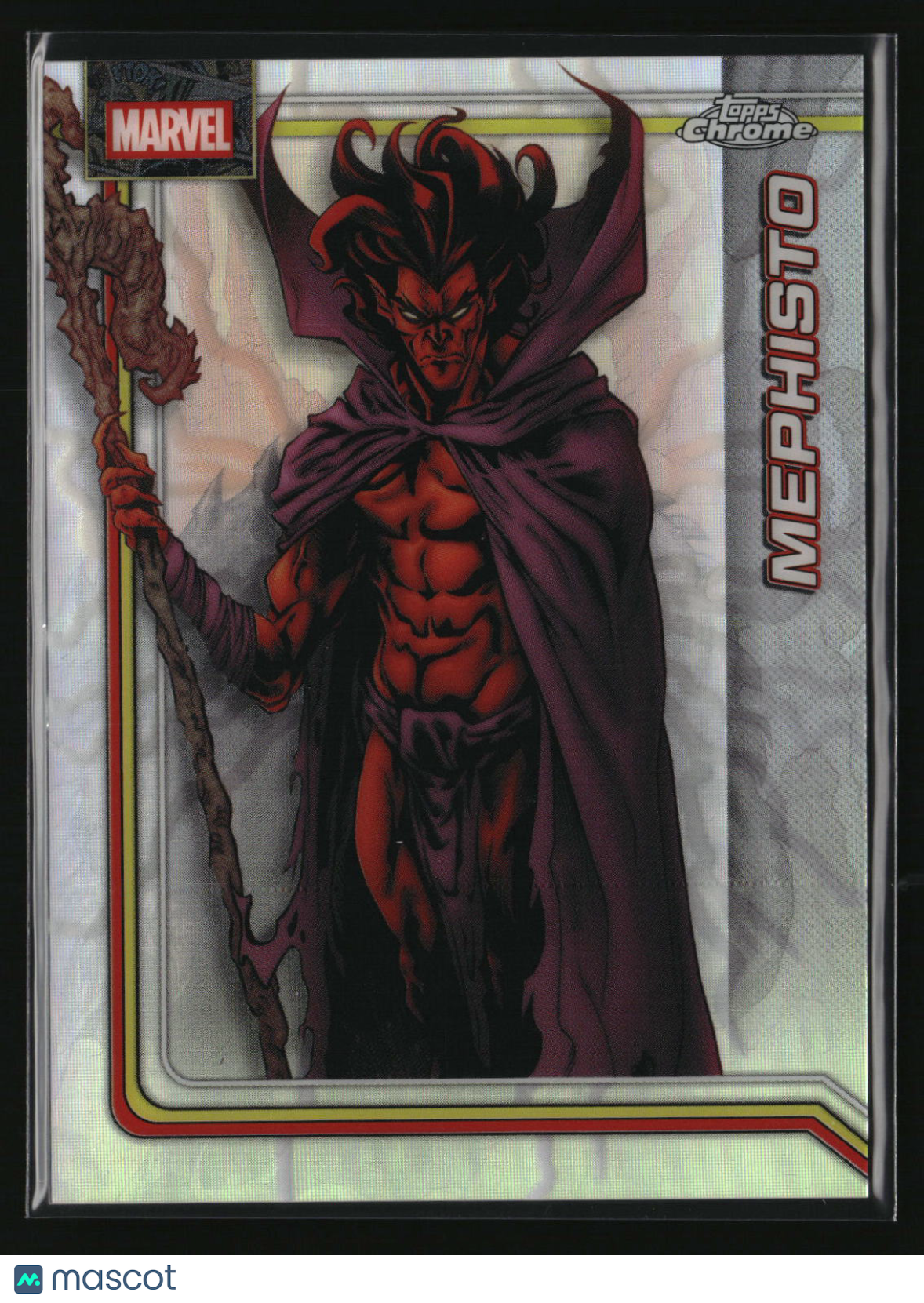 Mephisto 2026 Topps Chrome Marvel Comics Storm's Lightning Refractor #77