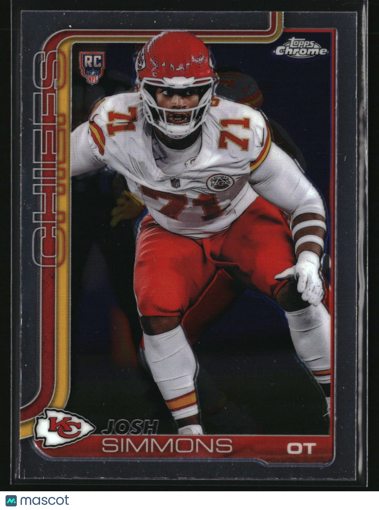 Josh Simmons 2025 Topps Chrome #304