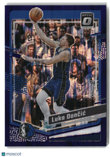 Luka Doncic 2023-24 Donruss Optic Purple Shock #67