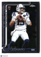 Riley Leonard 2025 Topps Chrome #318