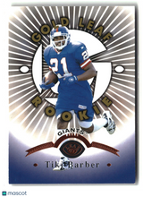 Tiki Barber 1997 Leaf #160