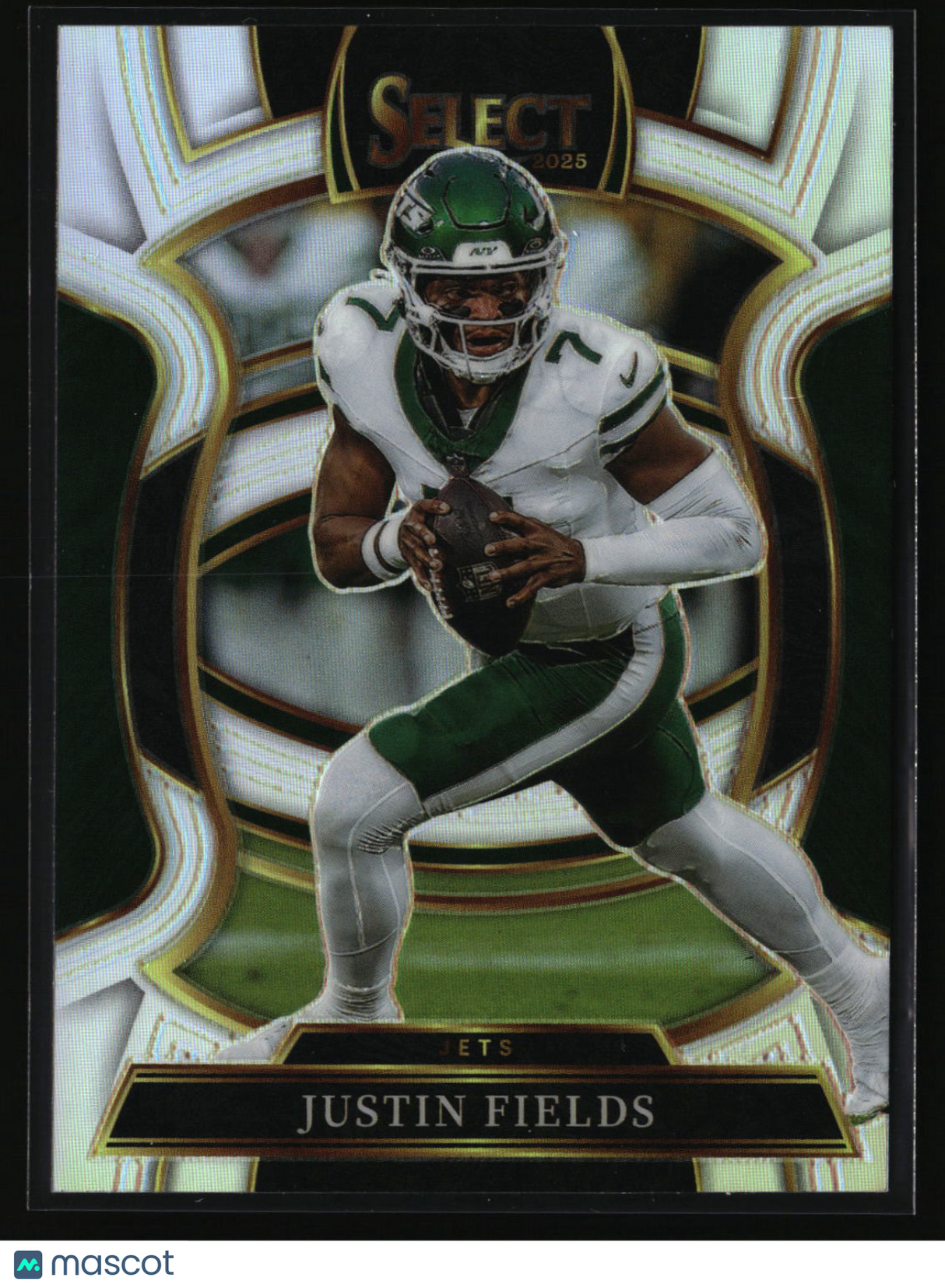 Justin Fields 2025 Panini Select Silver Prizm #75