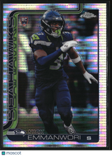 Nick Emmanwori 2025 Topps Chrome Pulsar Refractor #348