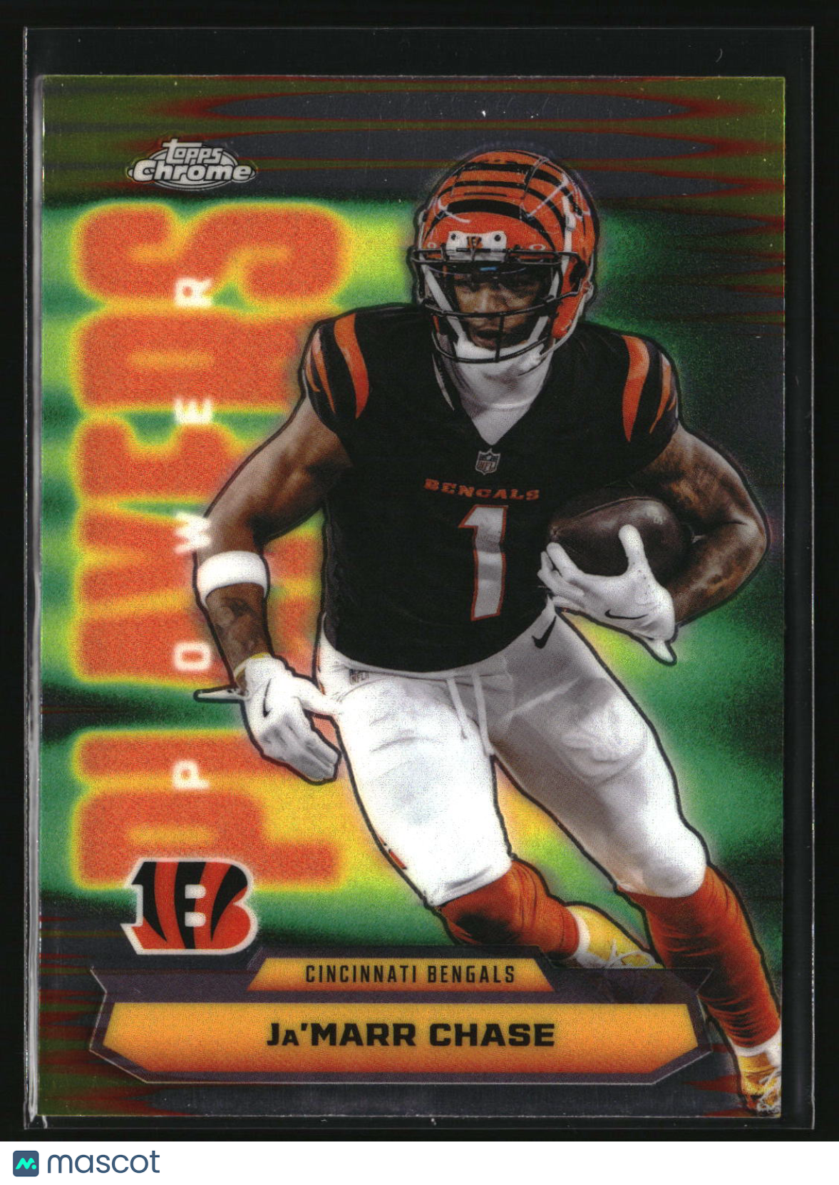 Ja'Marr Chase 2025 Topps Chrome Power Players #PP-21