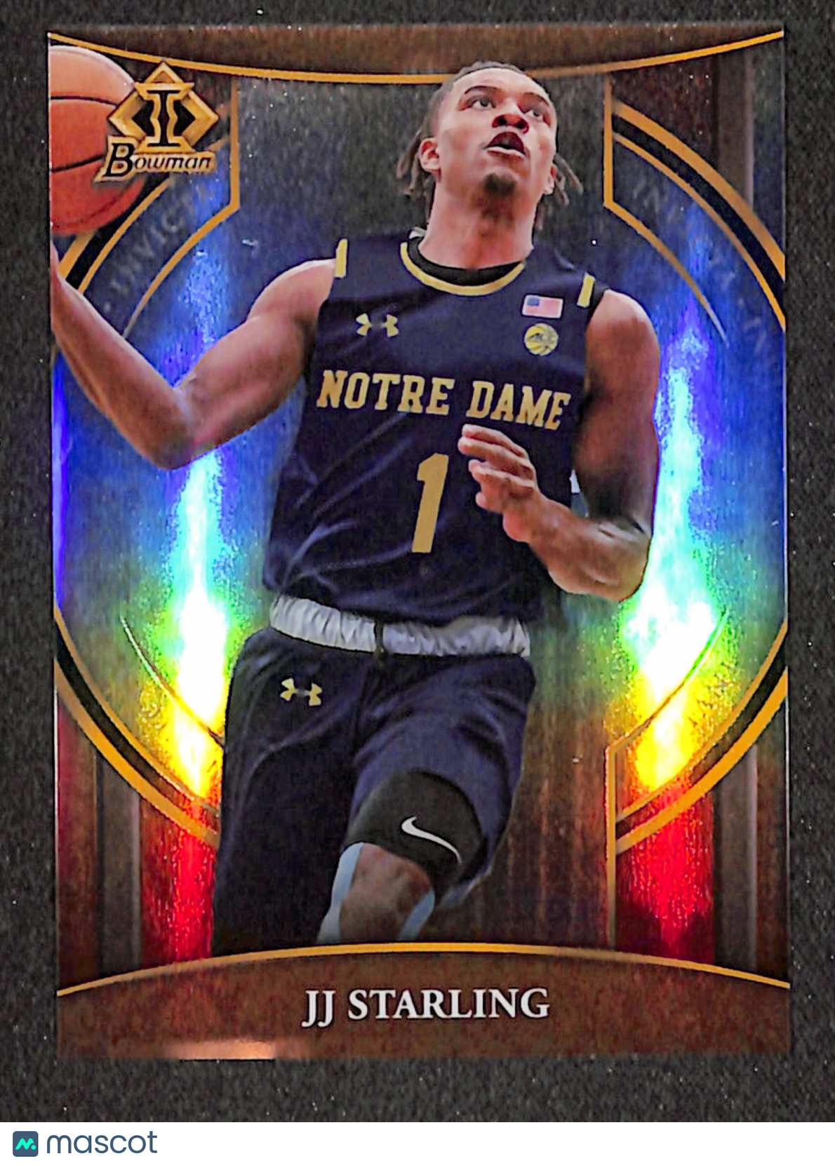 JJ Starling 2022-23 Bowman University Chrome Bowman Invicta #BI-11