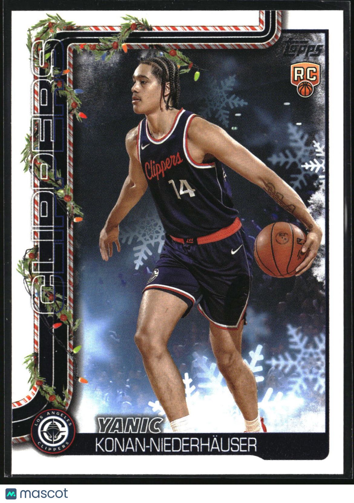 Yanic Konan Niederhauser 2025-26 Topps Holiday #H190