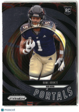 Rome Odunze 2024 Panini Prizm Portals #9