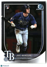 Jake Mangum 2025 Bowman Chrome #50