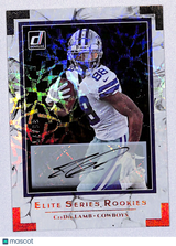 CeeDee Lamb 2020 Donruss Elite Series Rookies Autographs #ESR-CL 54/99