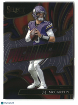 JJ McCarthy 2025 Panini Select Phenomenon #18