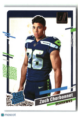Zach Charbonnet 2023 Donruss Rated Rookie Portrait #16
