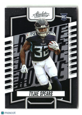 Tyjae Spears 2023 Panini Absolute Retail #129