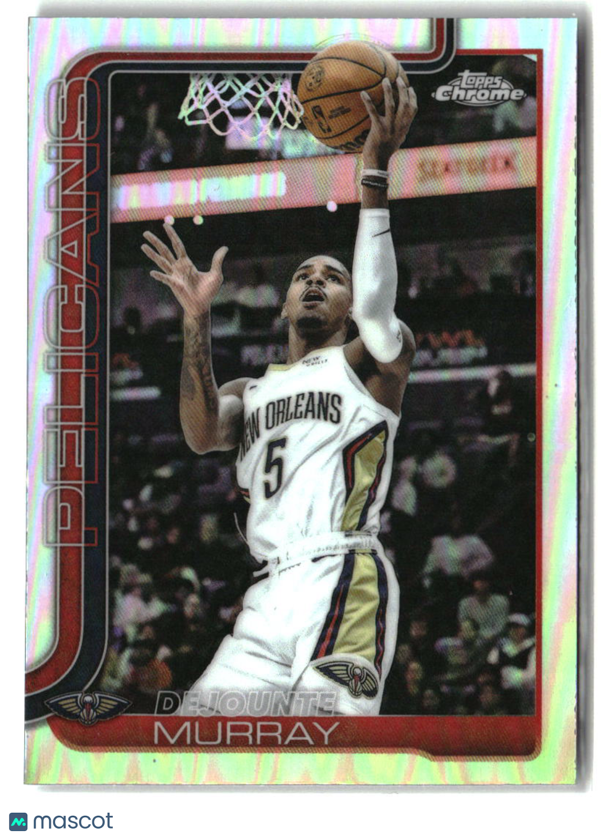 Dejounte Murray 2025-26 Topps Chrome Refractor #186
