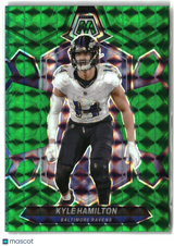 Kyle Hamilton 2024 Panini Mosaic Mosaic Green #21