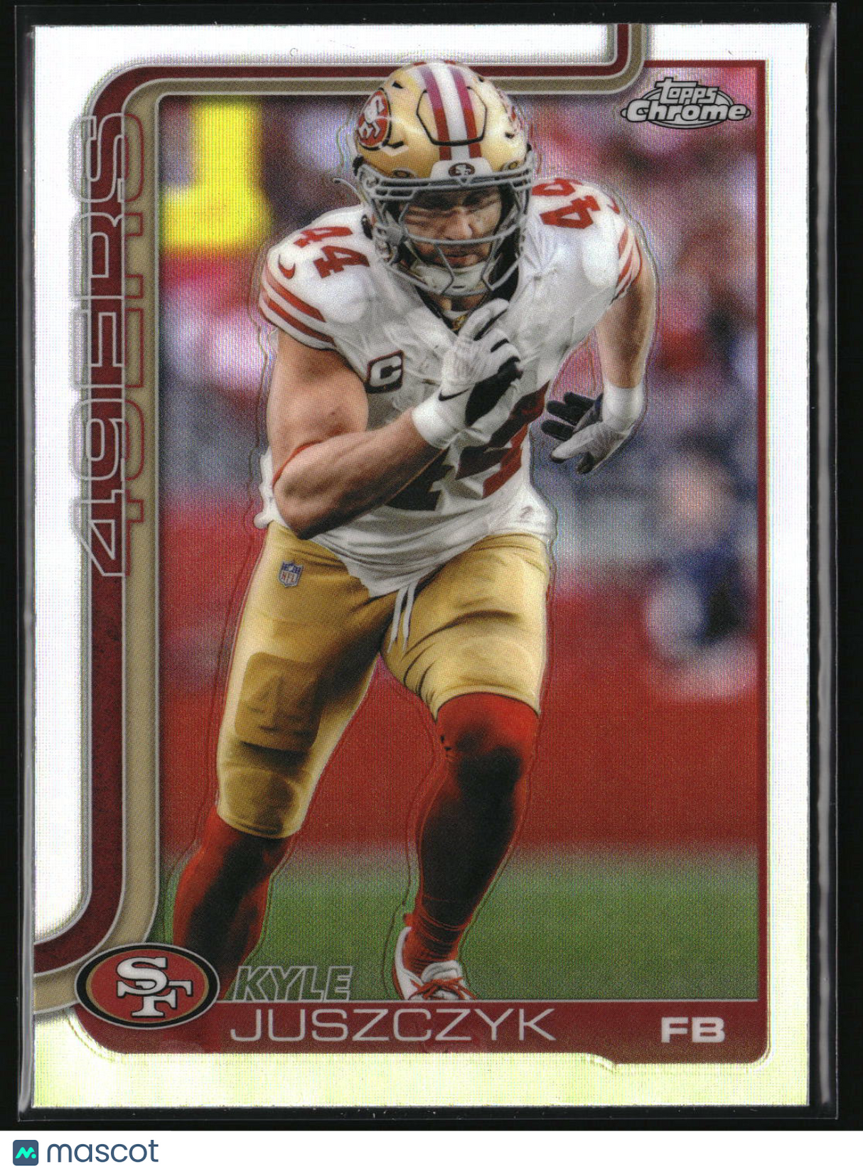 Kyle Juszczyk 2025 Topps Chrome Topps Refractor #270