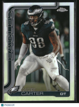 Jalen Carter 2025 Topps Chrome - Topps Refractor #250