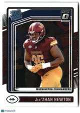 Jer'Zhan Newton 2024 Donruss Optic #252