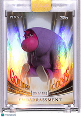 Embarrassment 2025 Topps Pixar Gold Golden Icons (Encased) #GI-98