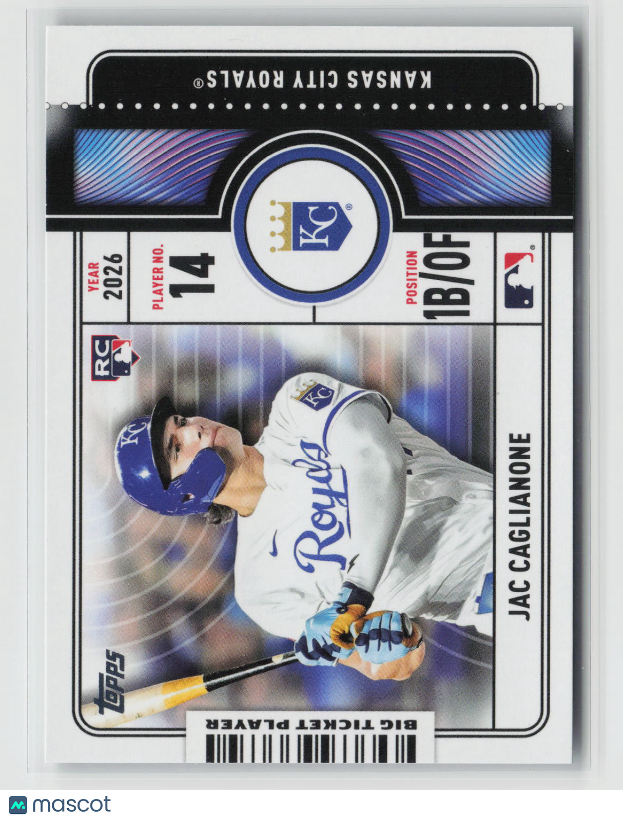 Jac Caglianone 2026 Topps Big Ticket Players #BTP-22