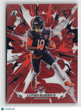 Luther Burden III 2025 Topps Resurgence Crimson Surge Refractor #117