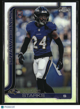 Malaki Starks 2025 Topps Chrome Refractor #347