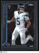 Elic Ayomanor 2025 Topps Chrome #336