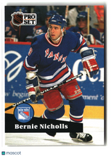 Bernie Nicholls 1991-92 Pro Set French #166