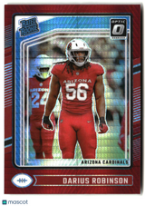 Darius Robinson 2024 Donruss Optic Red Hyper #225