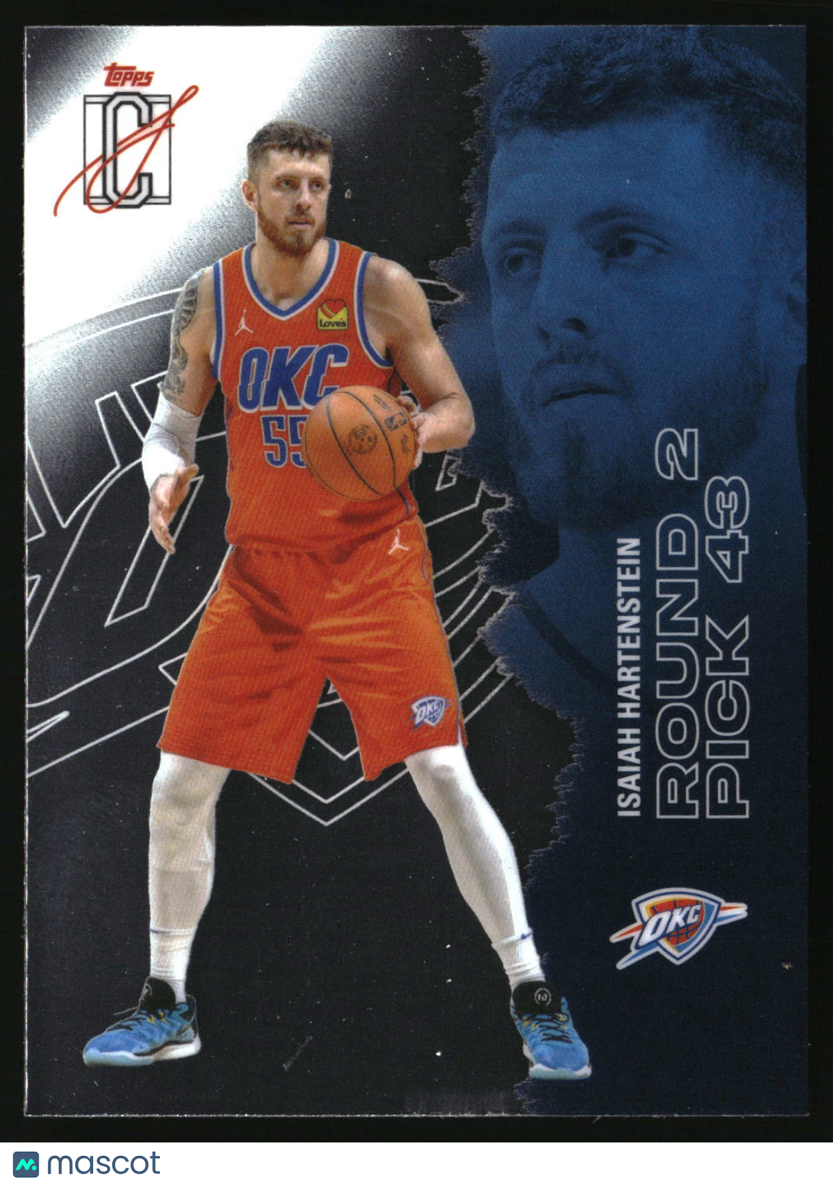 Isaiah Hartenstein 2025-26 Topps Signature Class Chrome #41