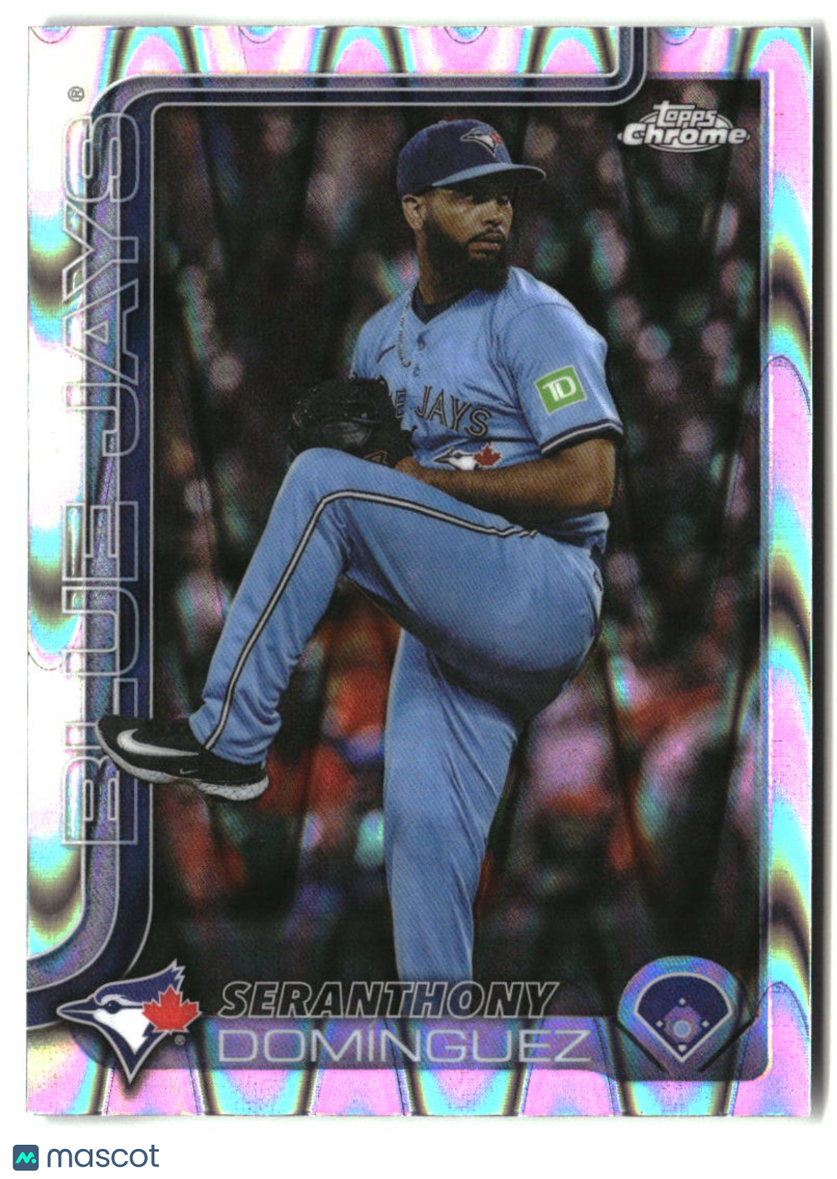 Seranthony Dom�nguez 2025 Topps Chrome Update RayWave Refractor #USC100