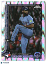 Seranthony Dom�nguez 2025 Topps Chrome Update RayWave Refractor #USC100