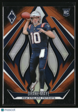 Drake Maye 2024 Panini Phoenix Orange Fade #179