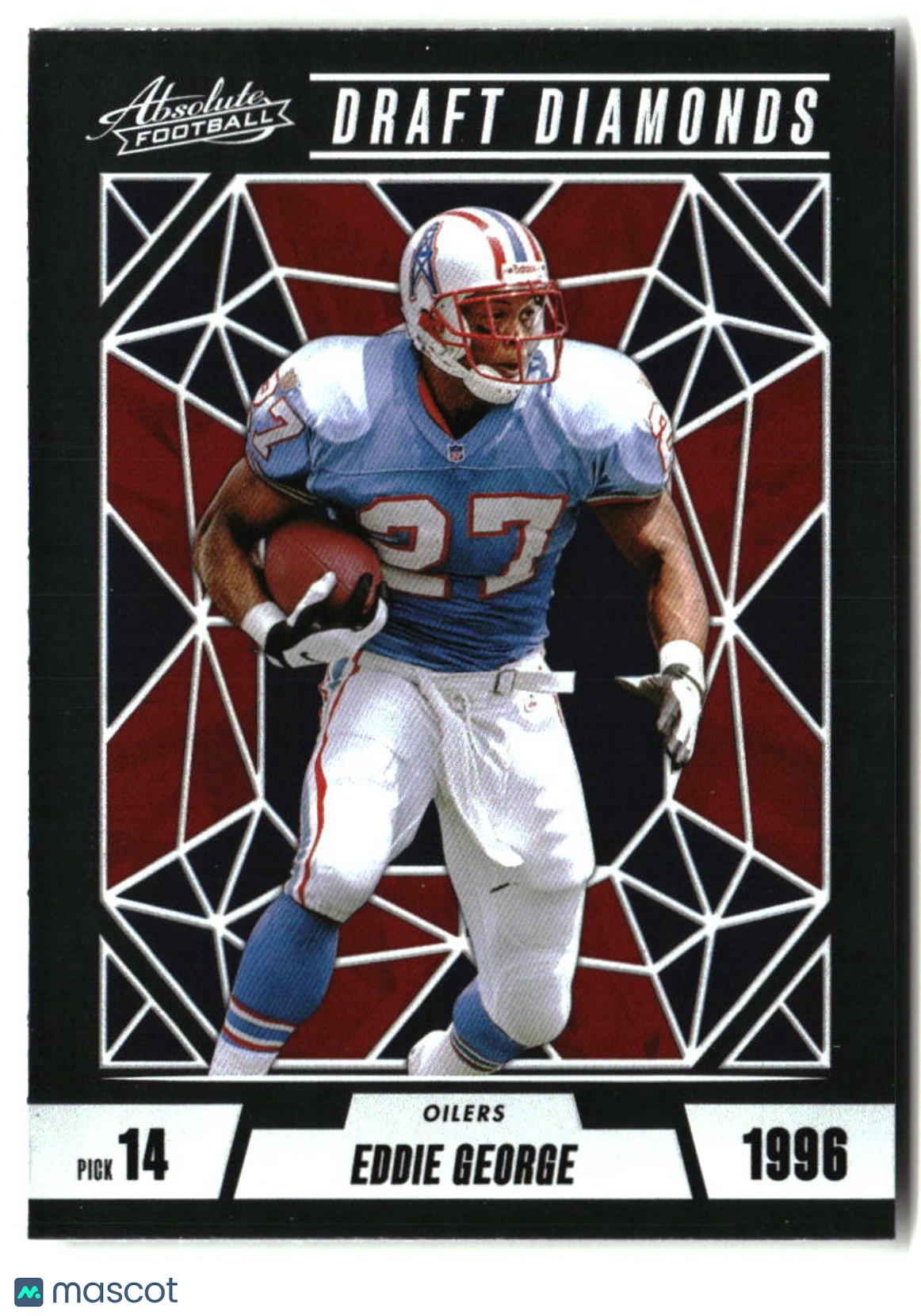 Eddie George 2024 Panini Absolute Draft Diamonds #DD-EGE