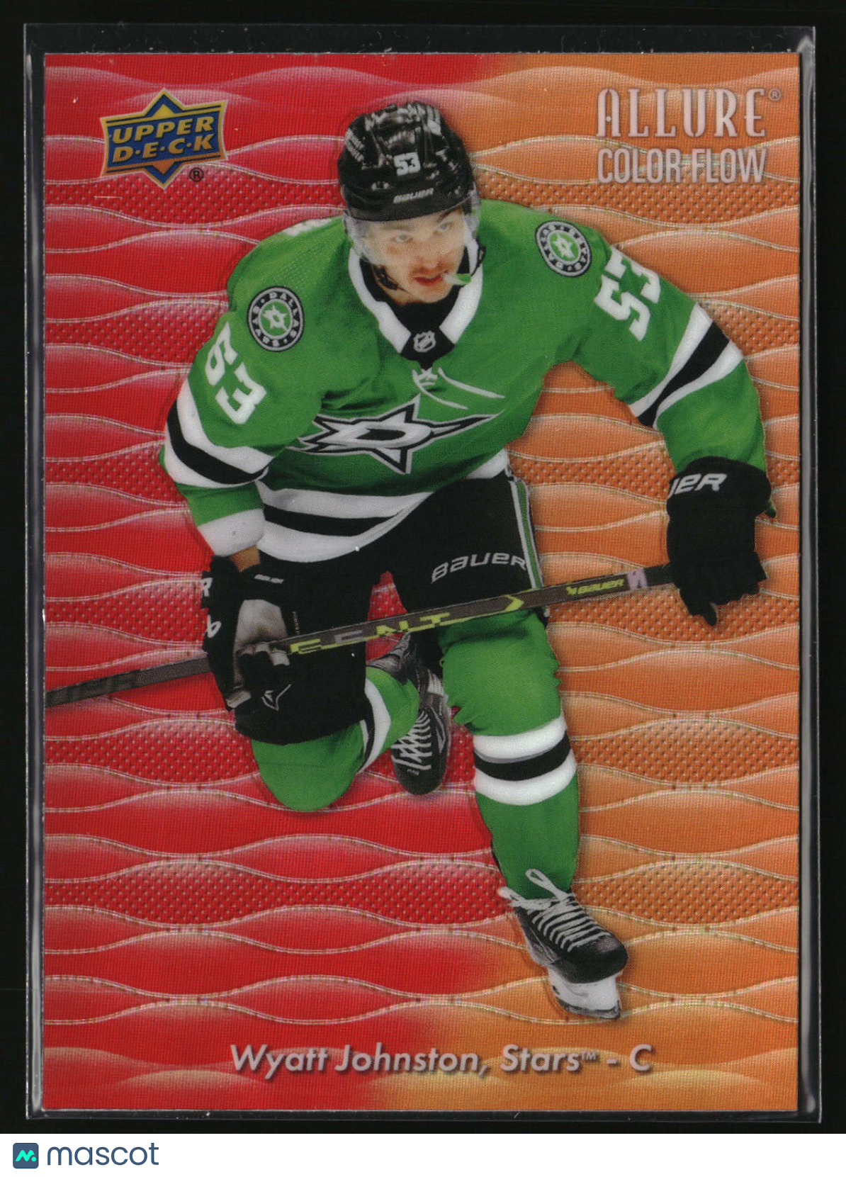 Wyatt Johnston 2023-24 Upper Deck Allure Color Flow Red-Orange #CF-14