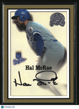 Hal McRae 2000 Fleer Greats of the Game Autographs #NNO