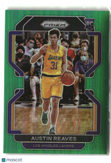 Austin Reaves 2021-22 Panini Prizm Green #165