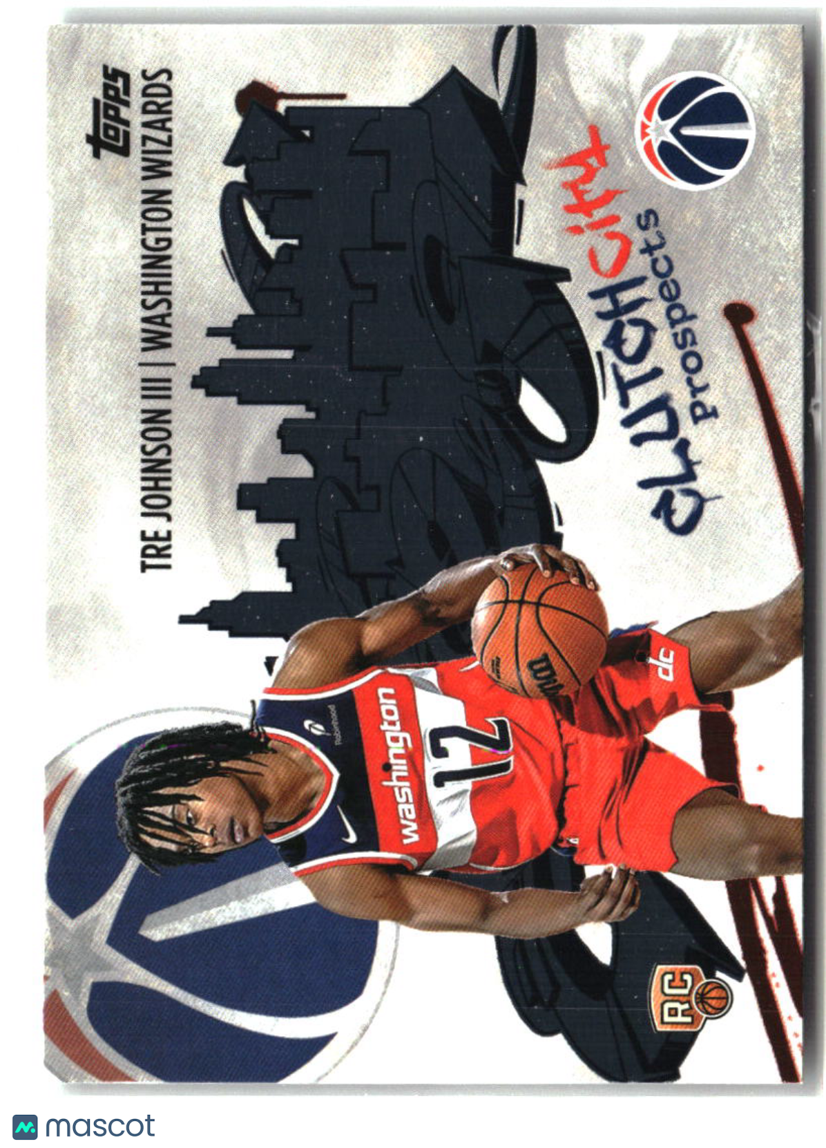 Tre Johnson III 2025-26 Topps Clutch City Prospects #CC-6