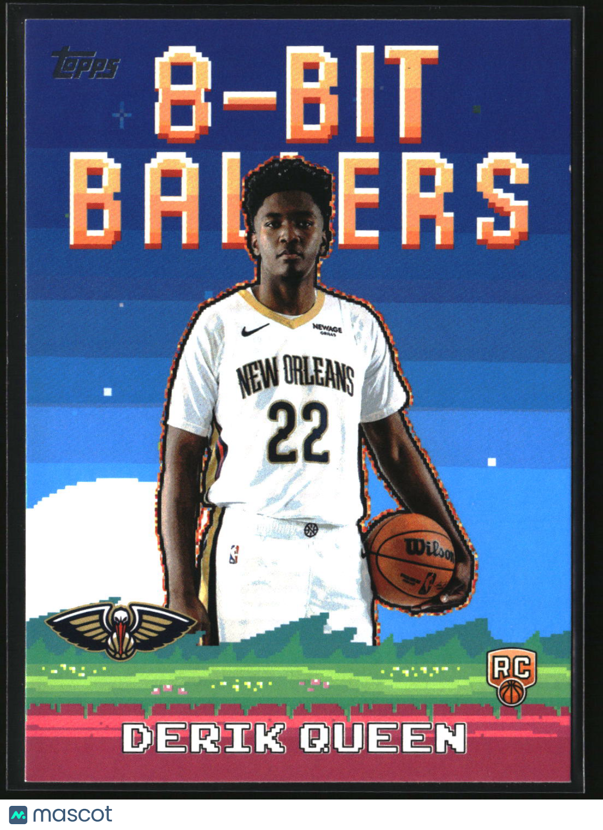 Derik Queen 2025-26 Topps 8-Bit Ballers #8B-39