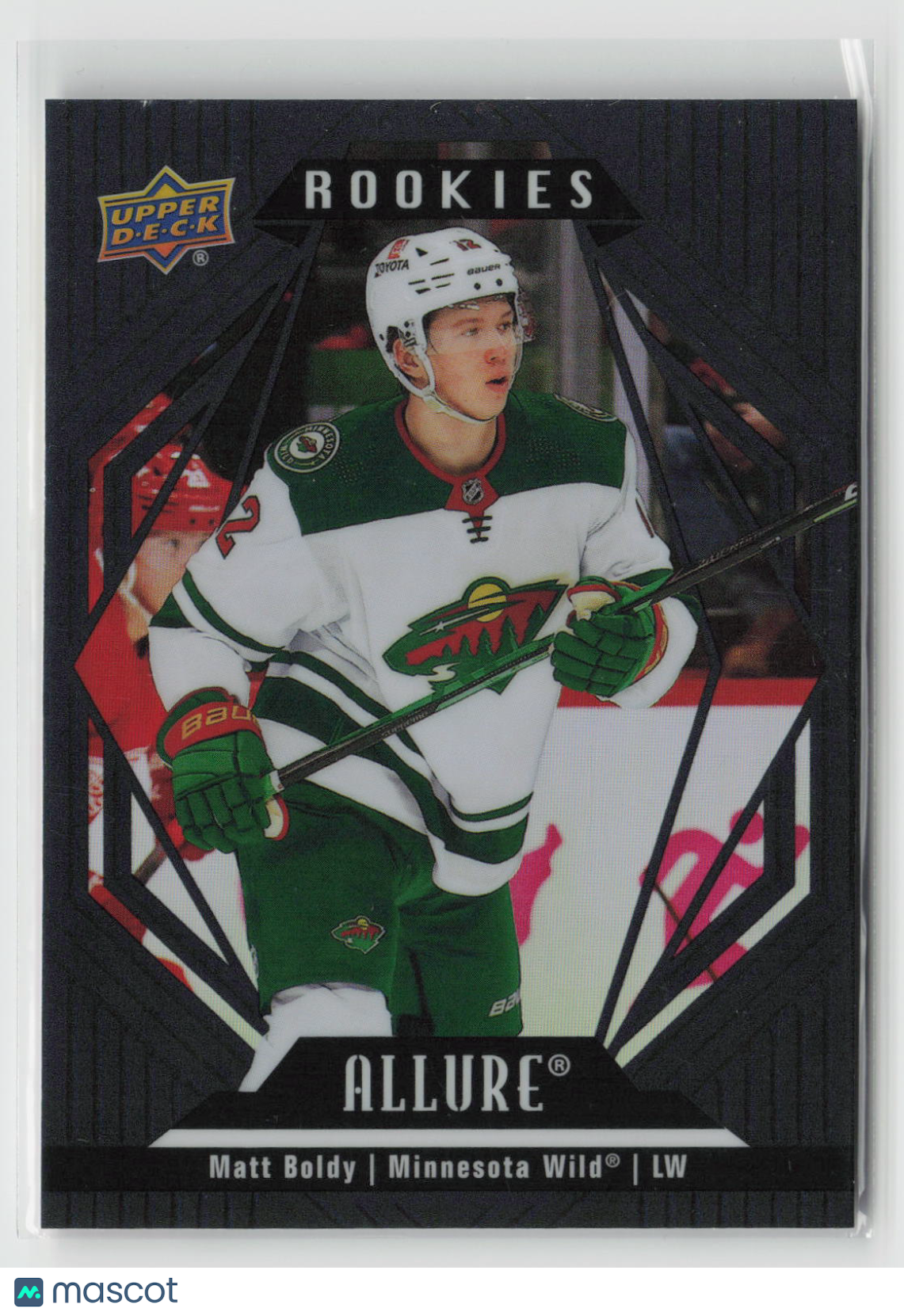 Matt Boldy 2022-23 Upper Deck Allure Black Rainbow #114
