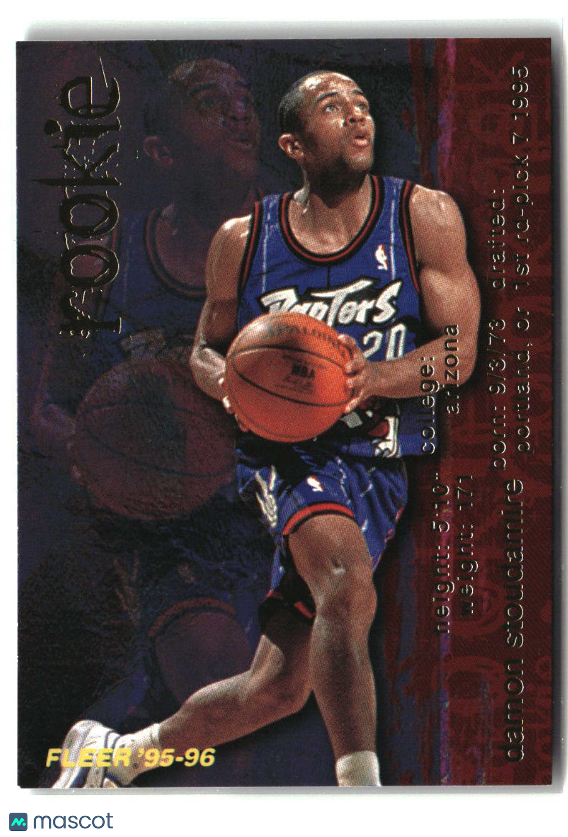 Damon Stoudamire 1995-96 Fleer #311