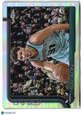 Tidjane Sala�n 2025-26 Topps Chrome Refractor #8