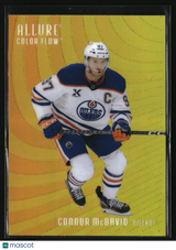 Connor McDavid 2025-26 Upper Deck Allure Color Flow Orange-Yellow #CF-30