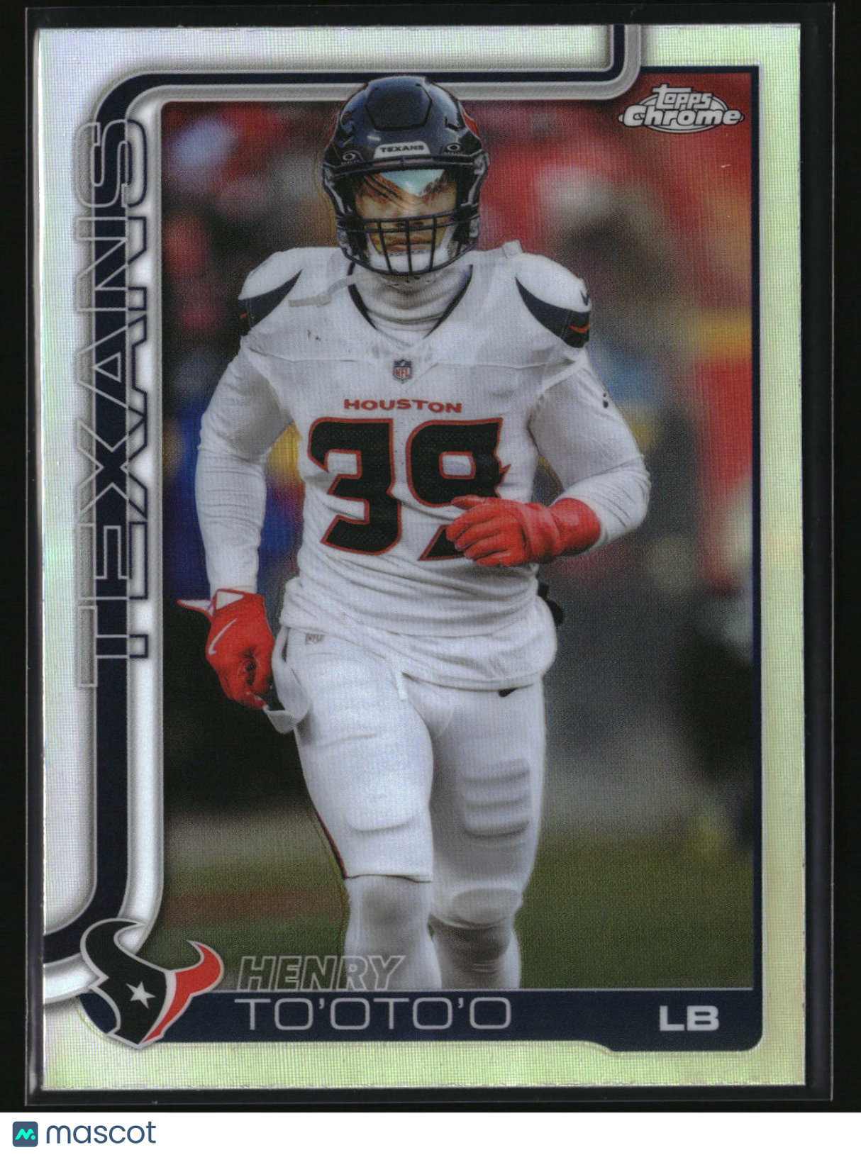 Henry To'oTo'o 2025 Topps Chrome - Topps Refractor #122