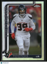 Henry To'oTo'o 2025 Topps Chrome - Topps Refractor #122