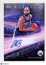 Johni Broome 2025-26 Topps Midnight Rookie Horizon Winter Solistice #RHS-JBR /35